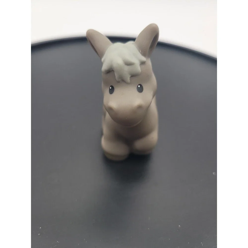 Fisher Price Little People: 2014 Gray Donkey For Farm/Nativity